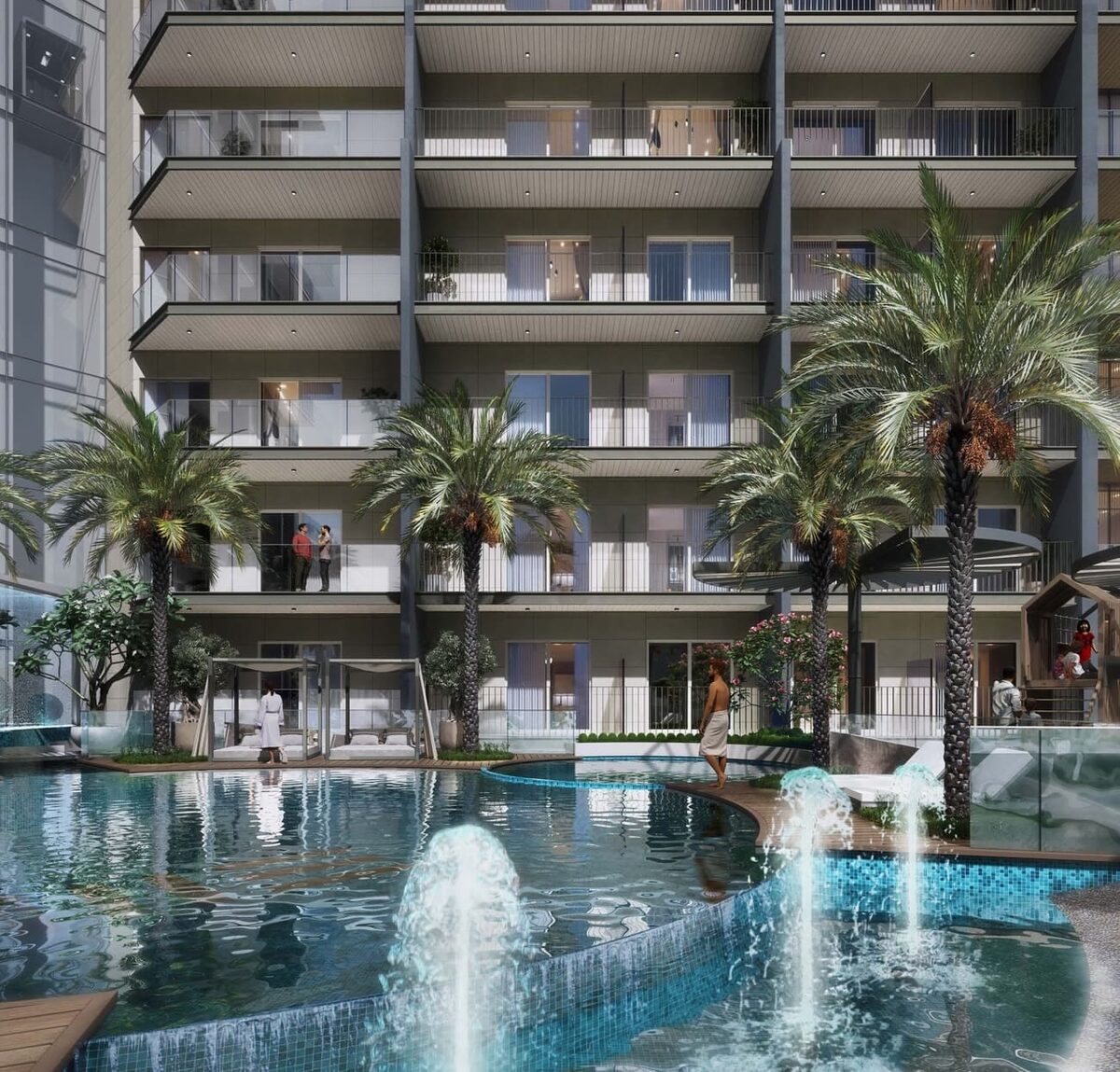 Apartament z 1 sypialnią, 122.62m² w Dubaj, Zjednoczone Emiraty Arabskie [ID: 1102-a2b445e5]