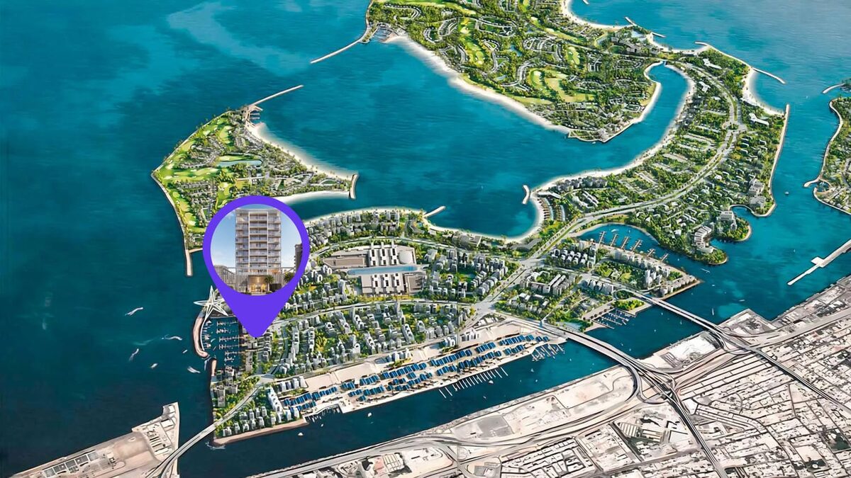 Apartment with 2 bedrooms, 72.34m² in Dubai, UAE [ID: 1102-dc889bf8]