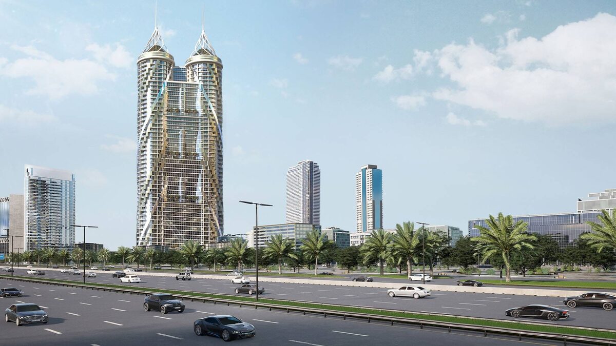 Apartament z 1 sypialnią, 56.45m² w Dubaj, Zjednoczone Emiraty Arabskie [ID: 1102-3176f183]