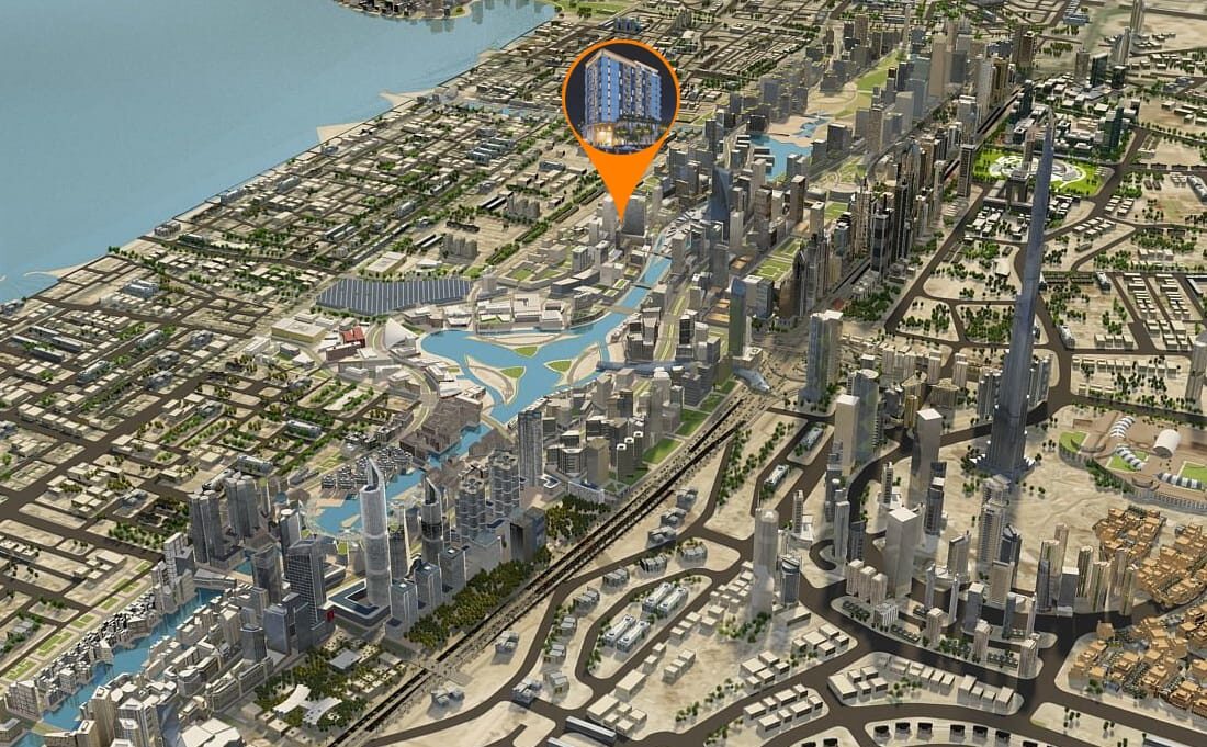 Квартира с 1 спальней, 67.48м² в Дубай, ОАЭ [ID: 1102-2c4e2857]