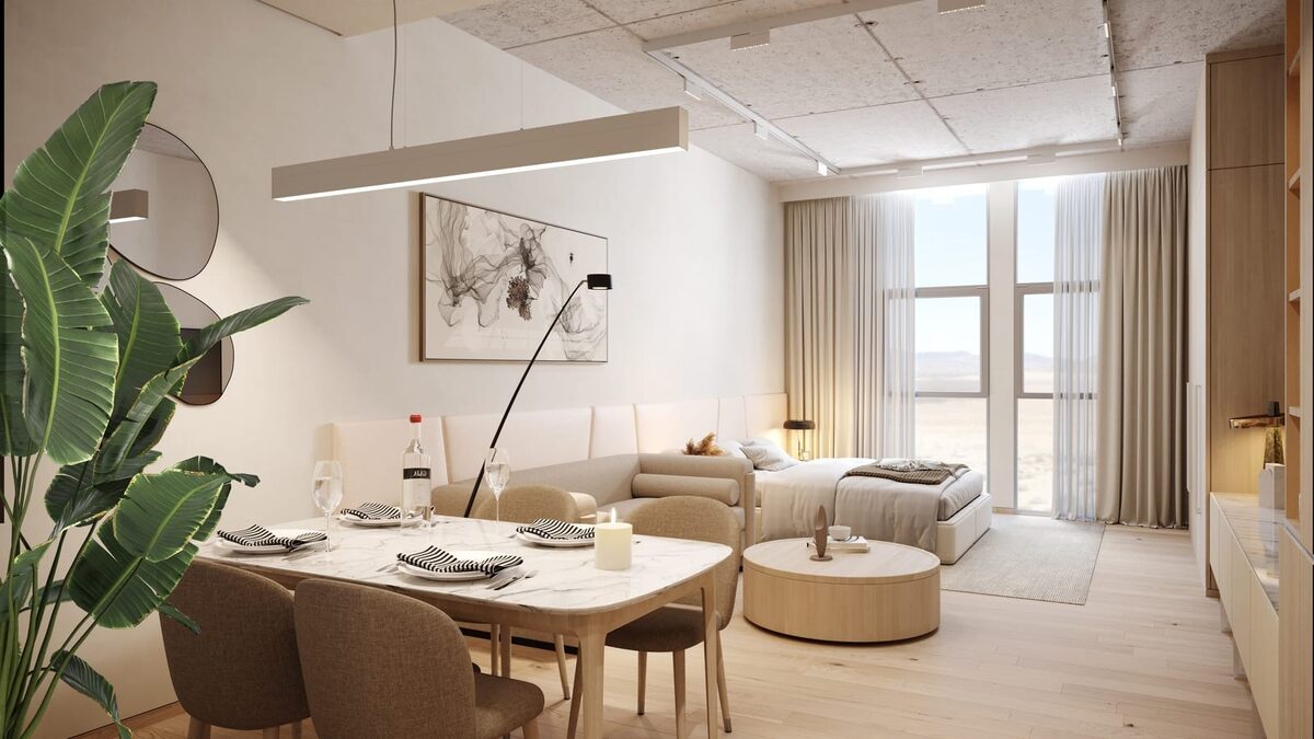 Apartament z 2 sypialniami, 47.20m² w Dubaj, Zjednoczone Emiraty Arabskie [ID: 1102-1fce74af]