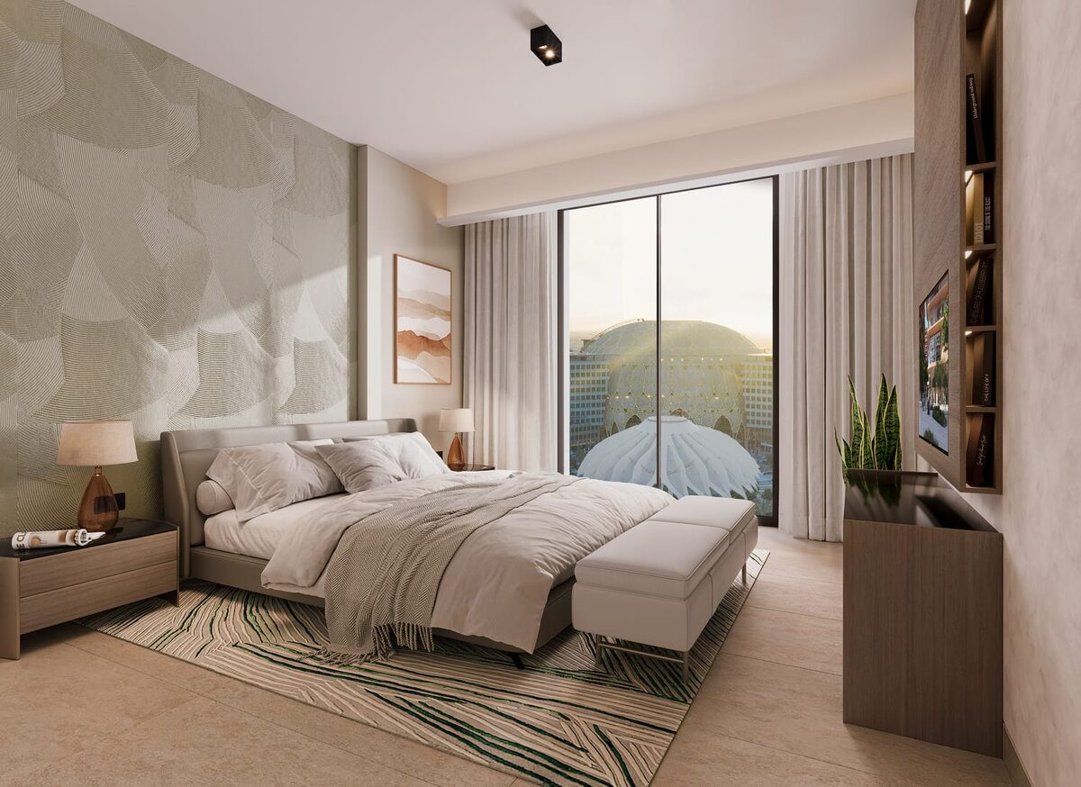 Apartment with 3 bedrooms, 128.79m² in Dubai, UAE [ID: 1102-8734f99c]