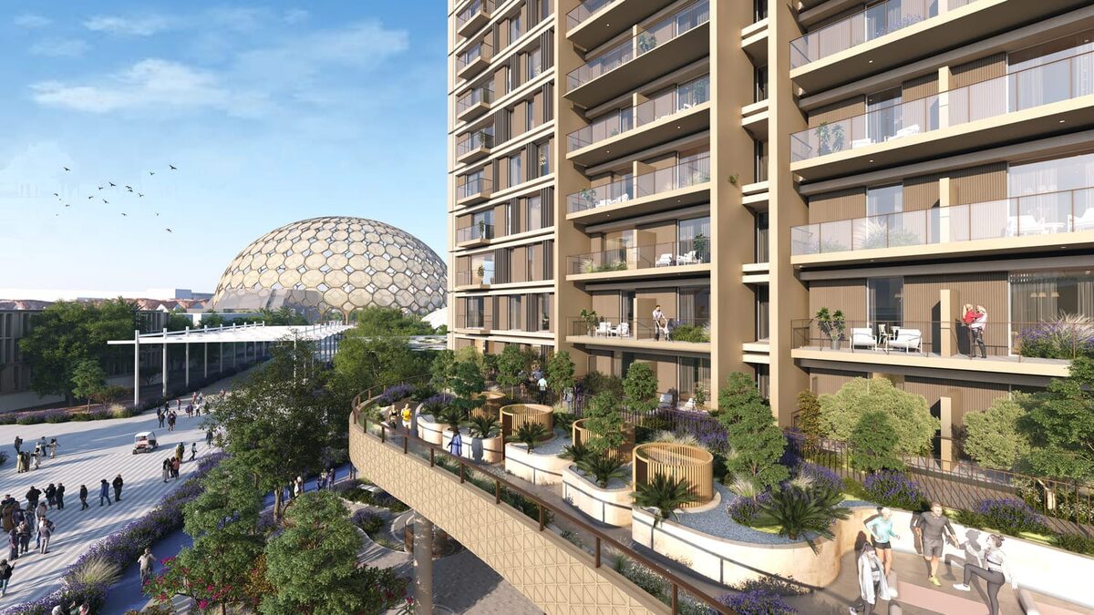 Apartment with 3 bedrooms, 128.79m² in Dubai, UAE [ID: 1102-8734f99c]