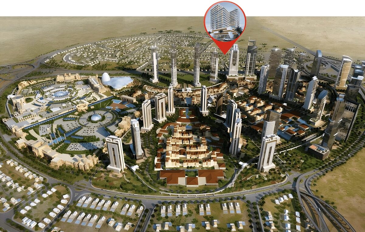 Apartment with 1 bedroom, 104.49m² in Dubai, UAE [ID: 1102-b337f61a]