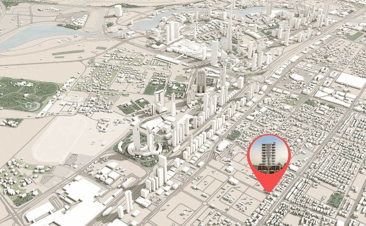 Квартира з 1 спальнею, 95.51м² в Дубай, ОАЕ [ID: 1102-c8ad7d7e]