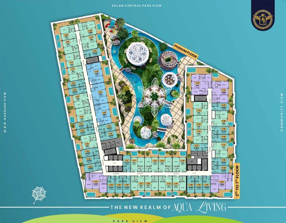 Квартира, 70.09м² в Дубай, ОАЭ [ID: 1102-699f78d6]