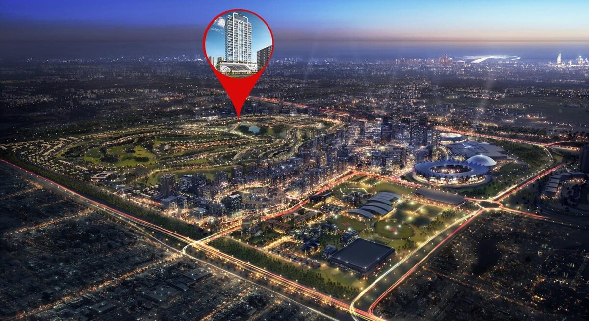Apartment with 1 bedroom, 38.97m² in Dubai, UAE [ID: 1102-679b9559]