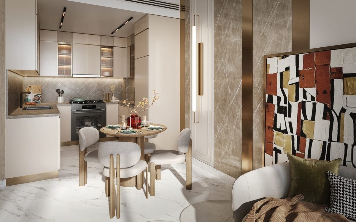 Apartment with 1 bedroom, 38.97m² in Dubai, UAE [ID: 1102-679b9559]