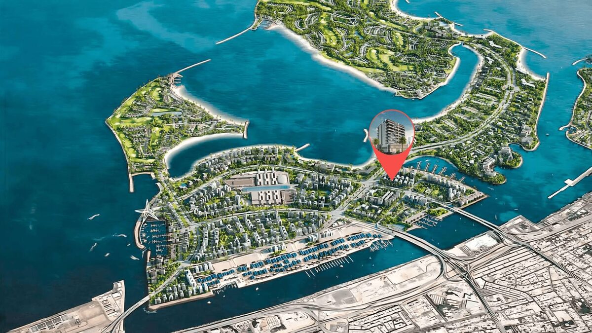 Apartment with 2 bedrooms, 78.41m² in Dubai, UAE [ID: 1102-90238b23]