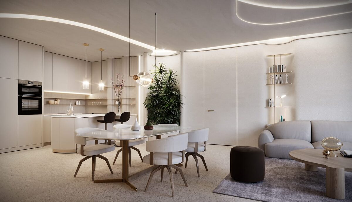 Apartament, 159.16m² w Dubaj, Zjednoczone Emiraty Arabskie [ID: 1102-fe24f090]