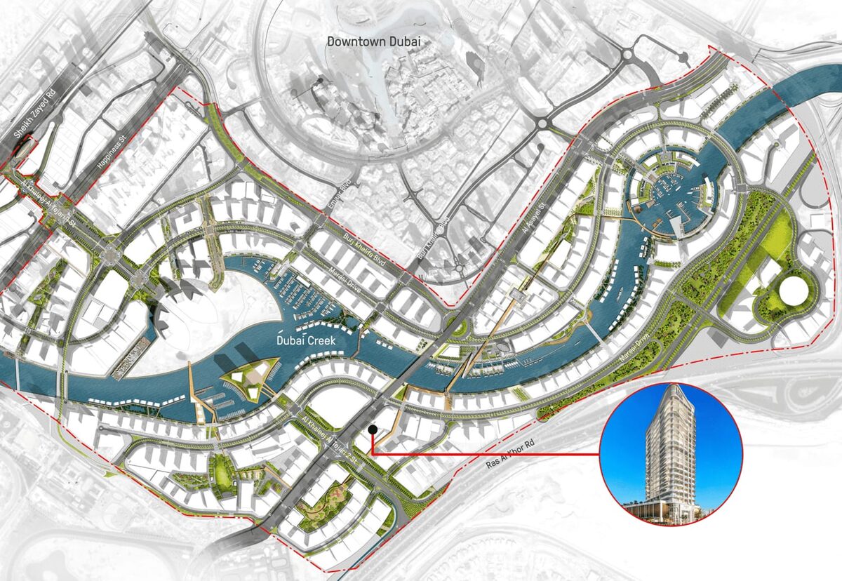 Apartament z 1 sypialnią, 44.49m² w Dubaj, Zjednoczone Emiraty Arabskie [ID: 1102-0551476b]