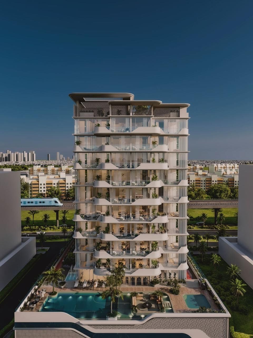 Квартира с 2 спальнями, 112.71м² в Дубай, ОАЭ [ID: 1102-74206ccb]