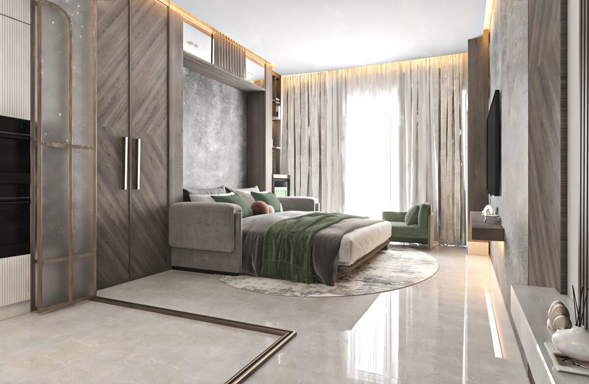 Apartment with 1 bedroom, 59.35m² in Dubai, UAE [ID: 1102-b4e42700]