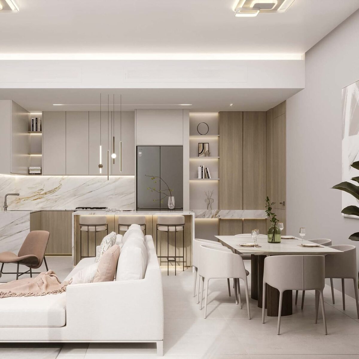 Apartament z 1 sypialnią, 116.54m² w Dubaj, Zjednoczone Emiraty Arabskie [ID: 1102-357cba08]