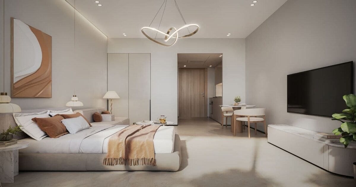 Apartament z 2 sypialniami, 74.77m² w Dubaj, Zjednoczone Emiraty Arabskie [ID: 1102-55da32cb]