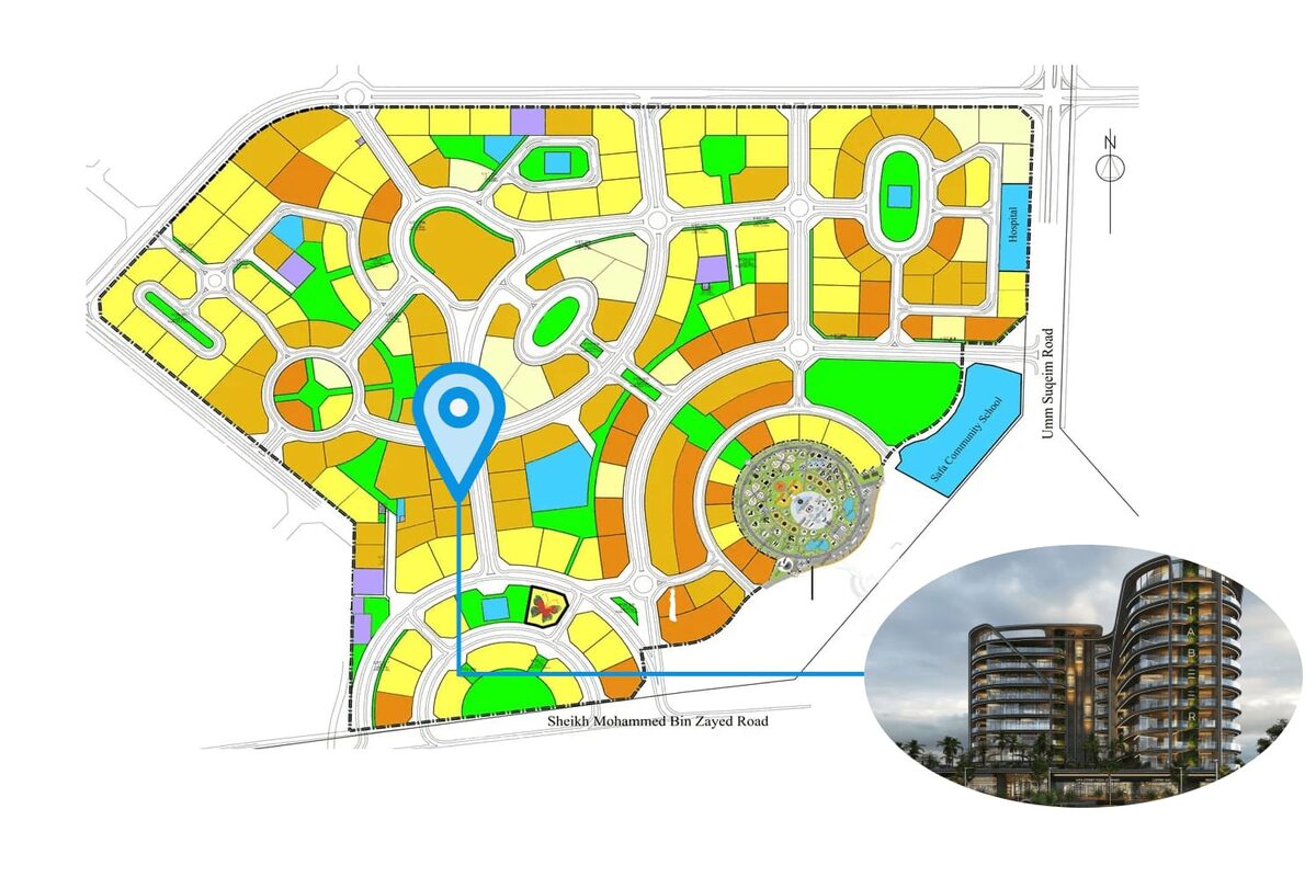 Квартира з 1 спальнею, 41.03м² в Дубай, ОАЕ [ID: 1102-d92fb92c]