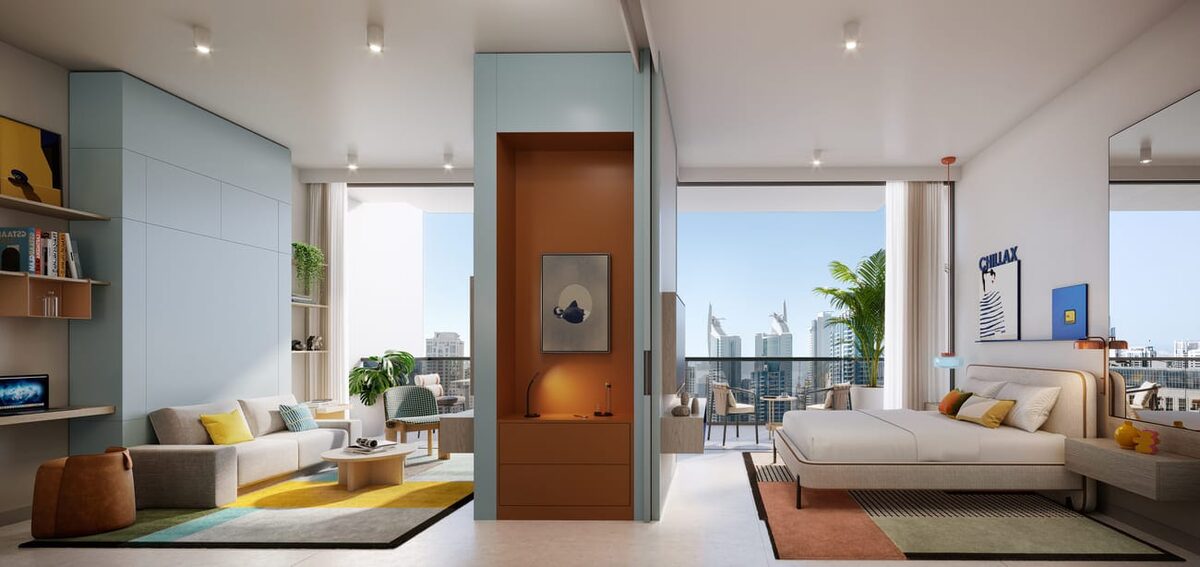 Apartament z 1 sypialnią, 102.34m² w Dubaj, Zjednoczone Emiraty Arabskie [ID: 1102-d0ab9200]