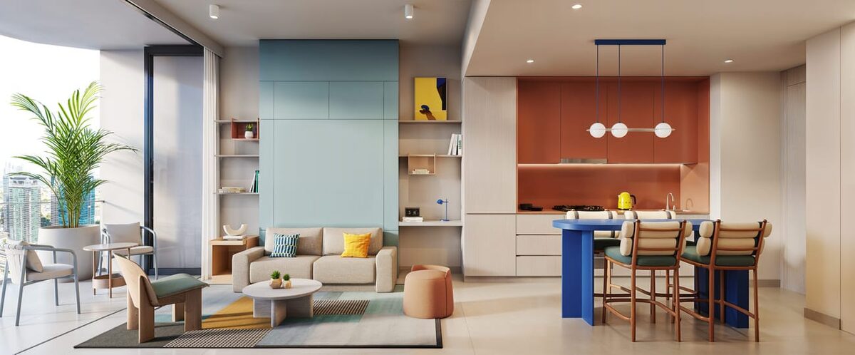 Apartament z 1 sypialnią, 102.34m² w Dubaj, Zjednoczone Emiraty Arabskie [ID: 1102-d0ab9200]