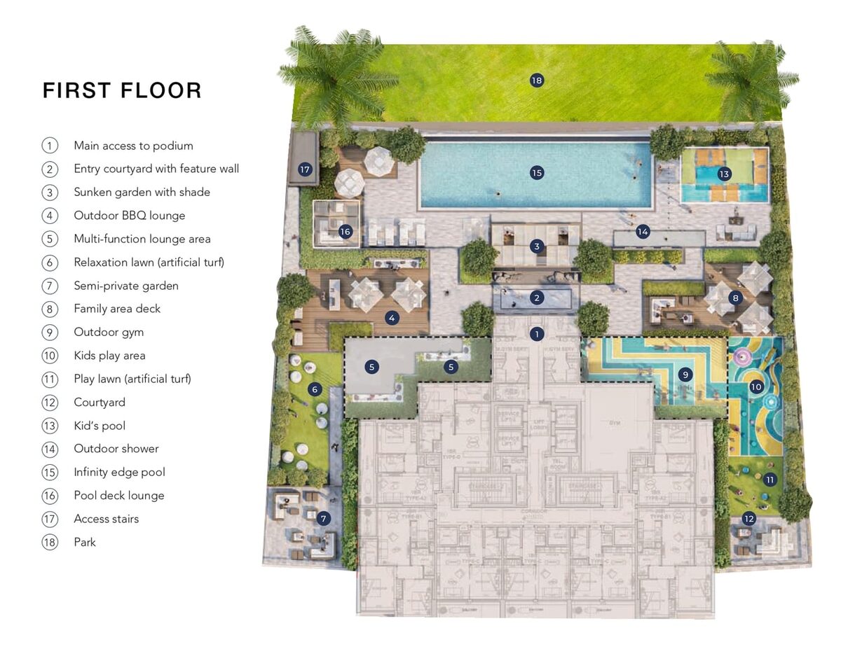 Apartment with 1 bedroom, 85.51m² in Dubai, UAE [ID: 1102-365d64a4]