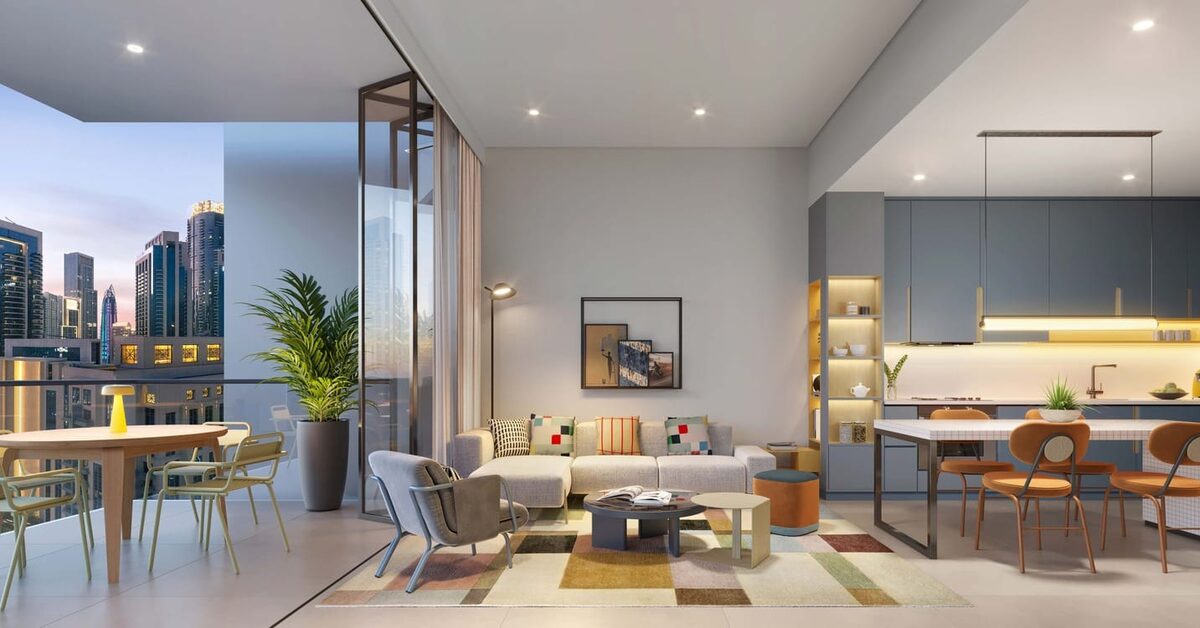 Apartament z 1 sypialnią, 83.27m² w Dubaj, Zjednoczone Emiraty Arabskie [ID: 1102-9577ebee]