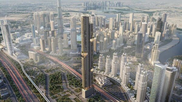 Penthouse w Dubaj, Zjednoczone Emiraty Arabskie, 442.99m²