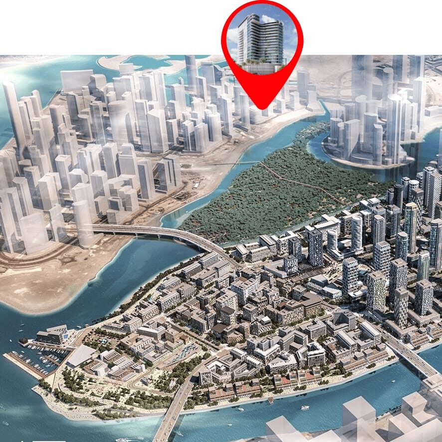 Apartament z 2 sypialniami, 79.25m² w Abu Dhabi, Zjednoczone Emiraty Arabskie [ID: 1102-e3ebcdaf]