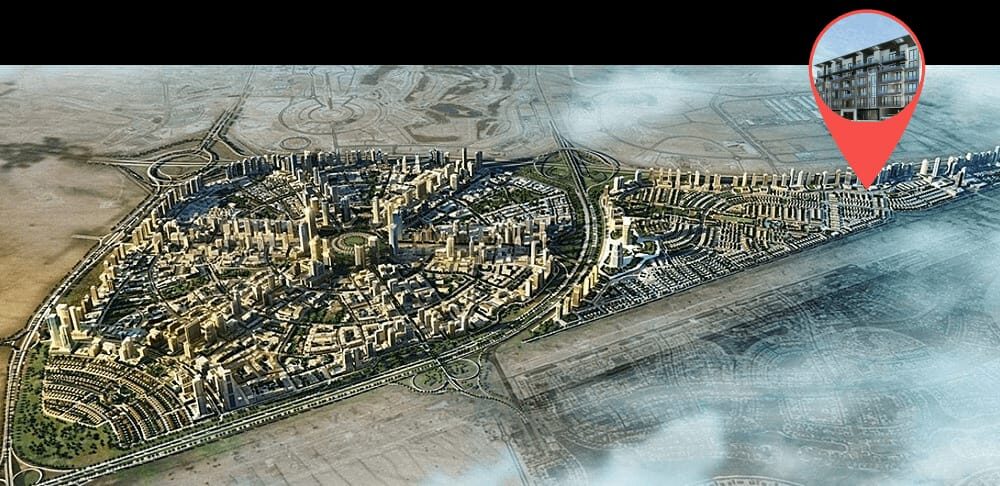 Apartament z 1 sypialnią, 57.57m² w Dubaj, Zjednoczone Emiraty Arabskie [ID: 1102-304c3506]