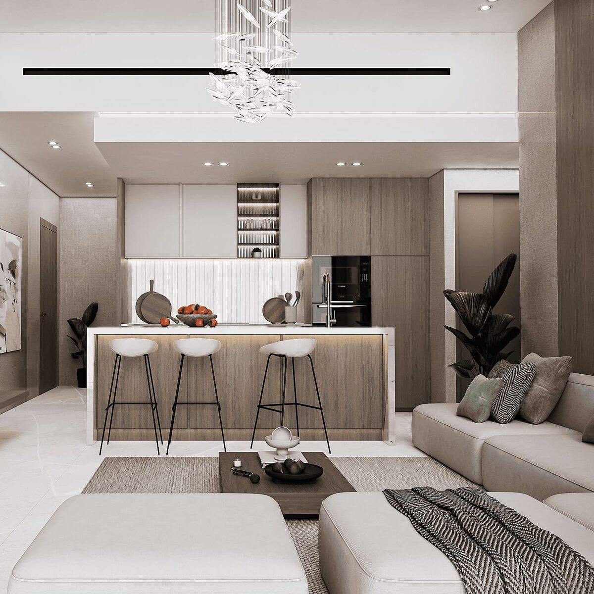 Apartament z 1 sypialnią, 72.62m² w Dubaj, Zjednoczone Emiraty Arabskie [ID: 1102-215d589d]