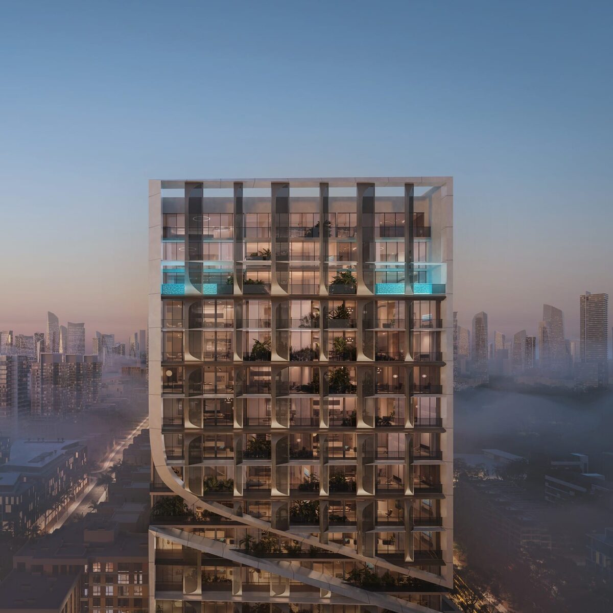 Apartament z 1 sypialnią, 72.62m² w Dubaj, Zjednoczone Emiraty Arabskie [ID: 1102-215d589d]