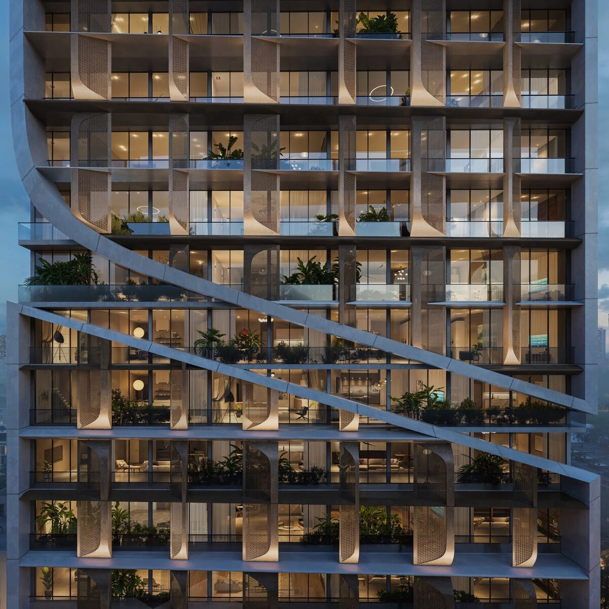 Apartament z 1 sypialnią, 72.62m² w Dubaj, Zjednoczone Emiraty Arabskie [ID: 1102-215d589d]