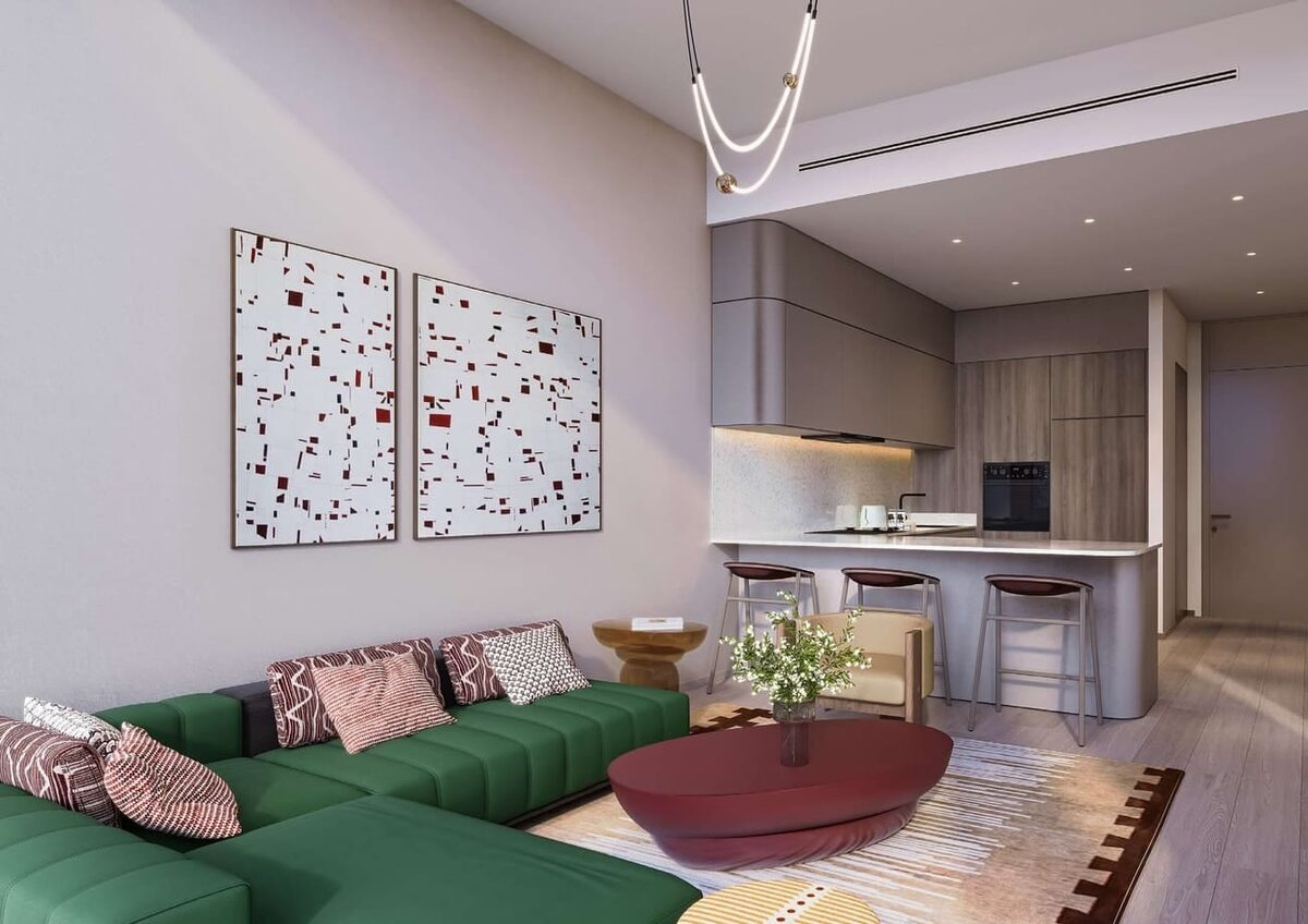 Квартира з 1 спальнею, 62.52м² в Дубай, ОАЕ [ID: 1102-8066c8fa]