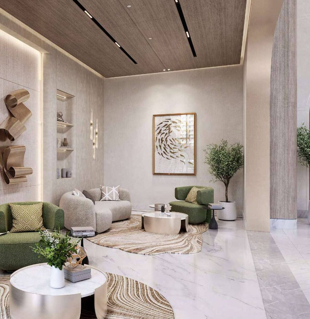 Apartament z 1 sypialnią, 126.17m² w Dubaj, Zjednoczone Emiraty Arabskie [ID: 1102-64e12a4a]