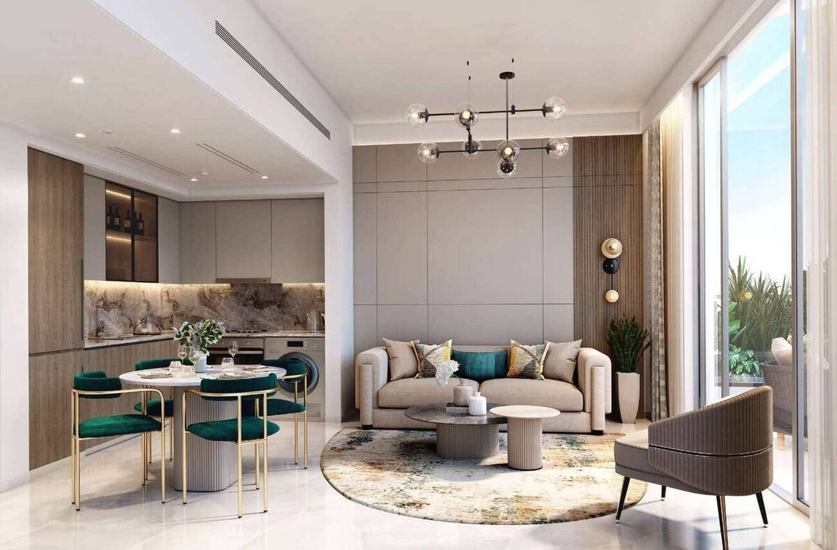 Apartament z 1 sypialnią, 126.17m² w Dubaj, Zjednoczone Emiraty Arabskie [ID: 1102-64e12a4a]