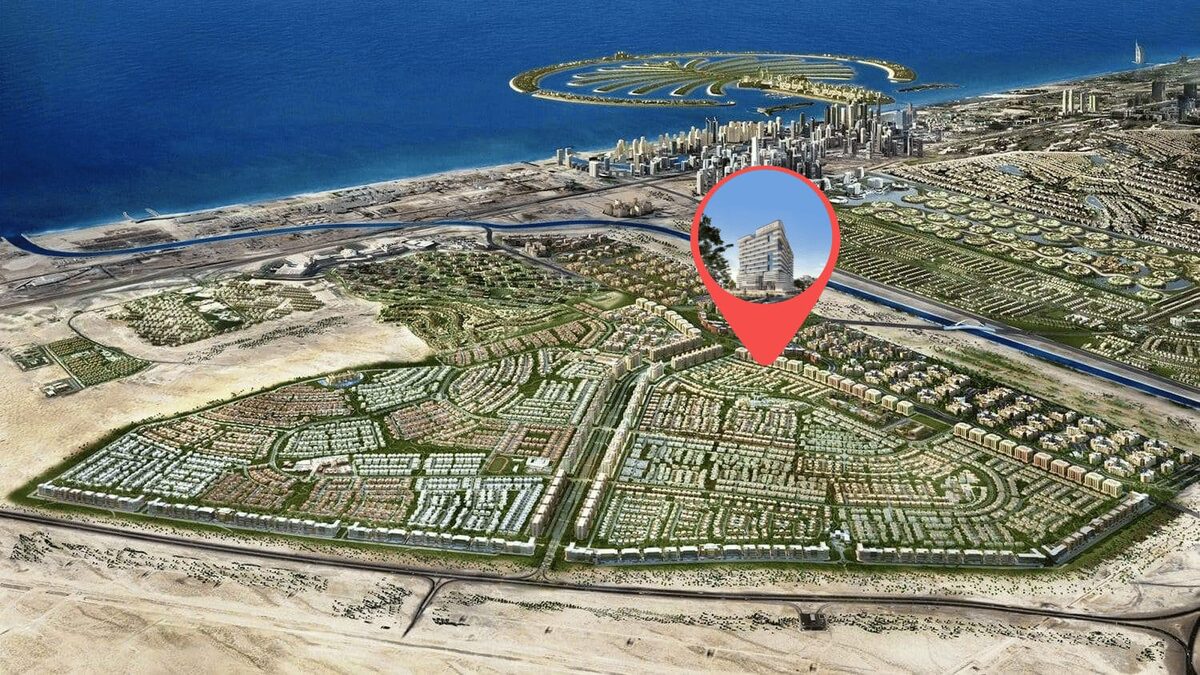 Apartament z 1 sypialnią, 74.49m² w Dubaj, Zjednoczone Emiraty Arabskie [ID: 1102-5c4ce8bd]