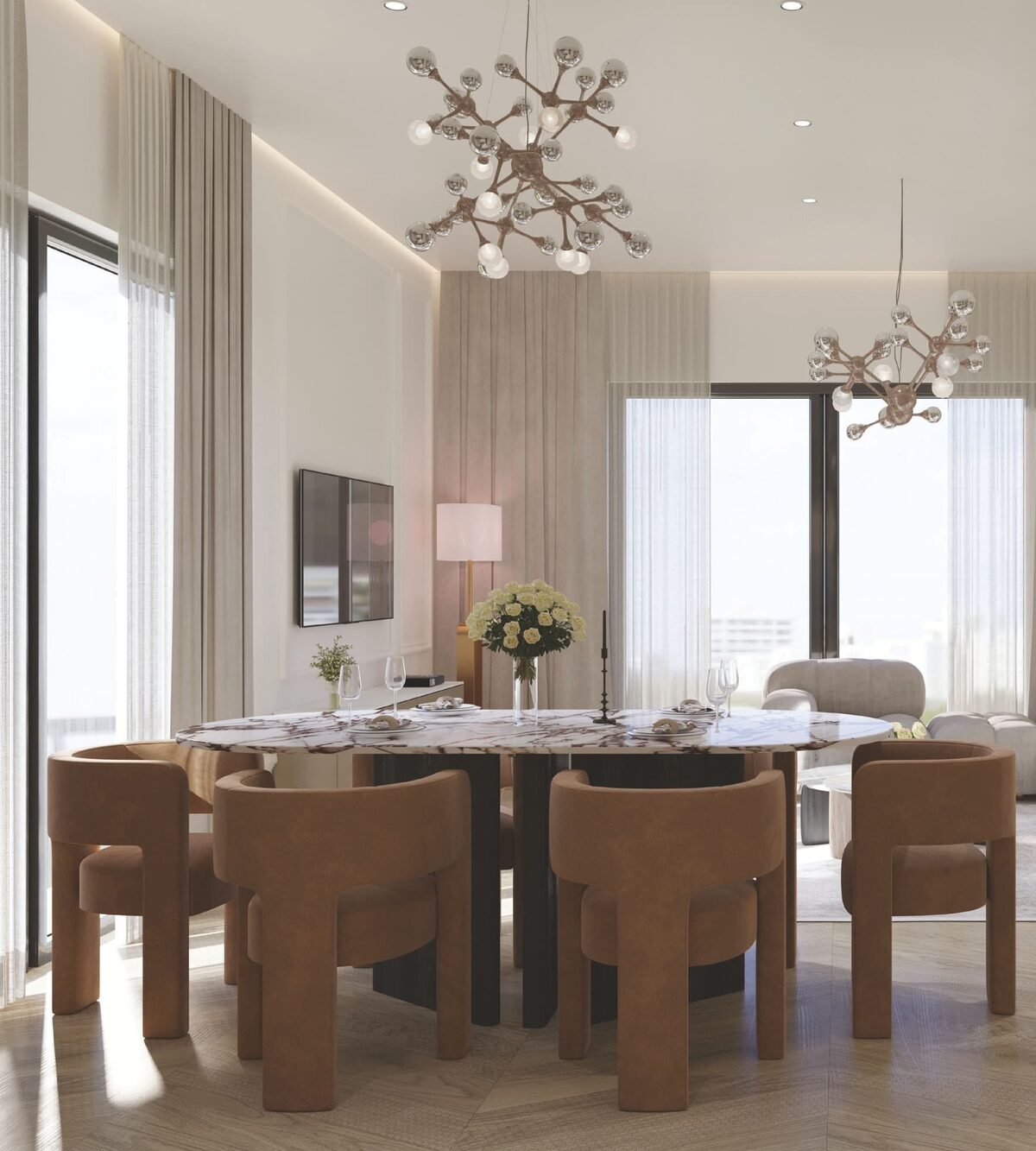 Квартира, 129.16м² в Дубай, ОАЭ [ID: 1102-a902b788]