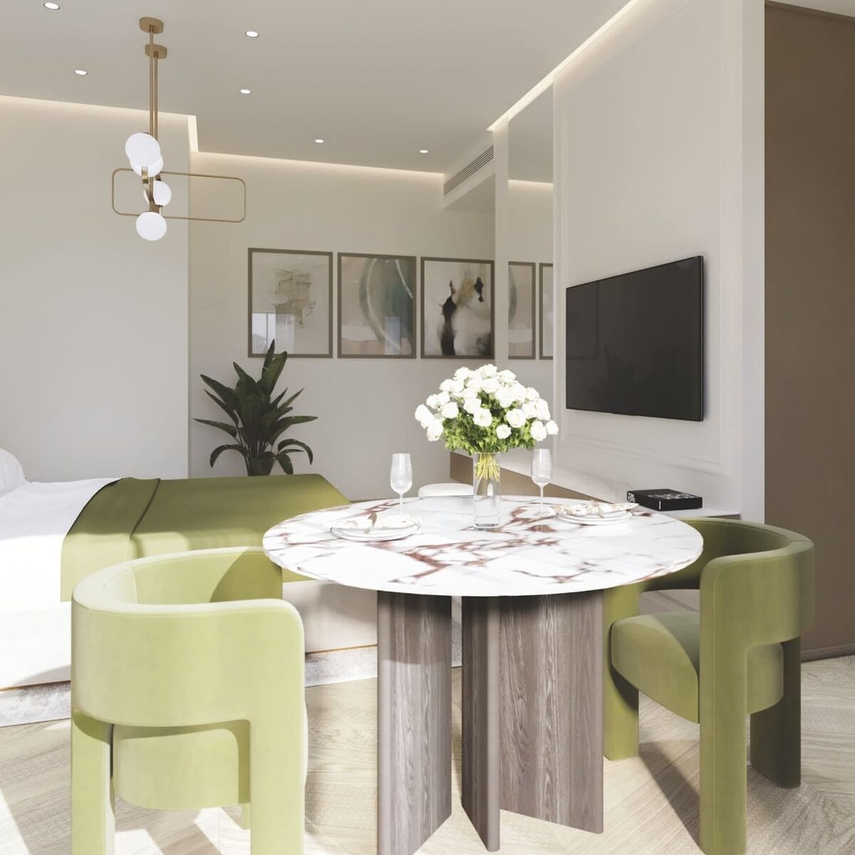 Квартира, 129.16м² в Дубай, ОАЭ [ID: 1102-a902b788]