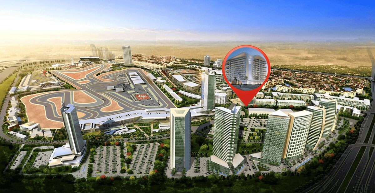 Apartment with 1 bedroom, 64.02m² in Dubai, UAE [ID: 1102-bf010d0a]