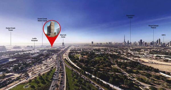 Apartament w Dubaj, Zjednoczone Emiraty Arabskie, 68.32m² - obraz 13