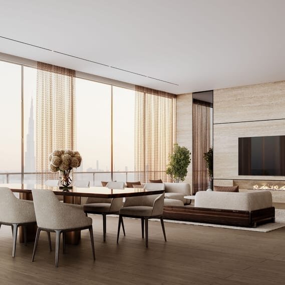 Apartament z 1 sypialnią, 57.01m² w Dubaj, Zjednoczone Emiraty Arabskie [ID: 1102-18444c9d]