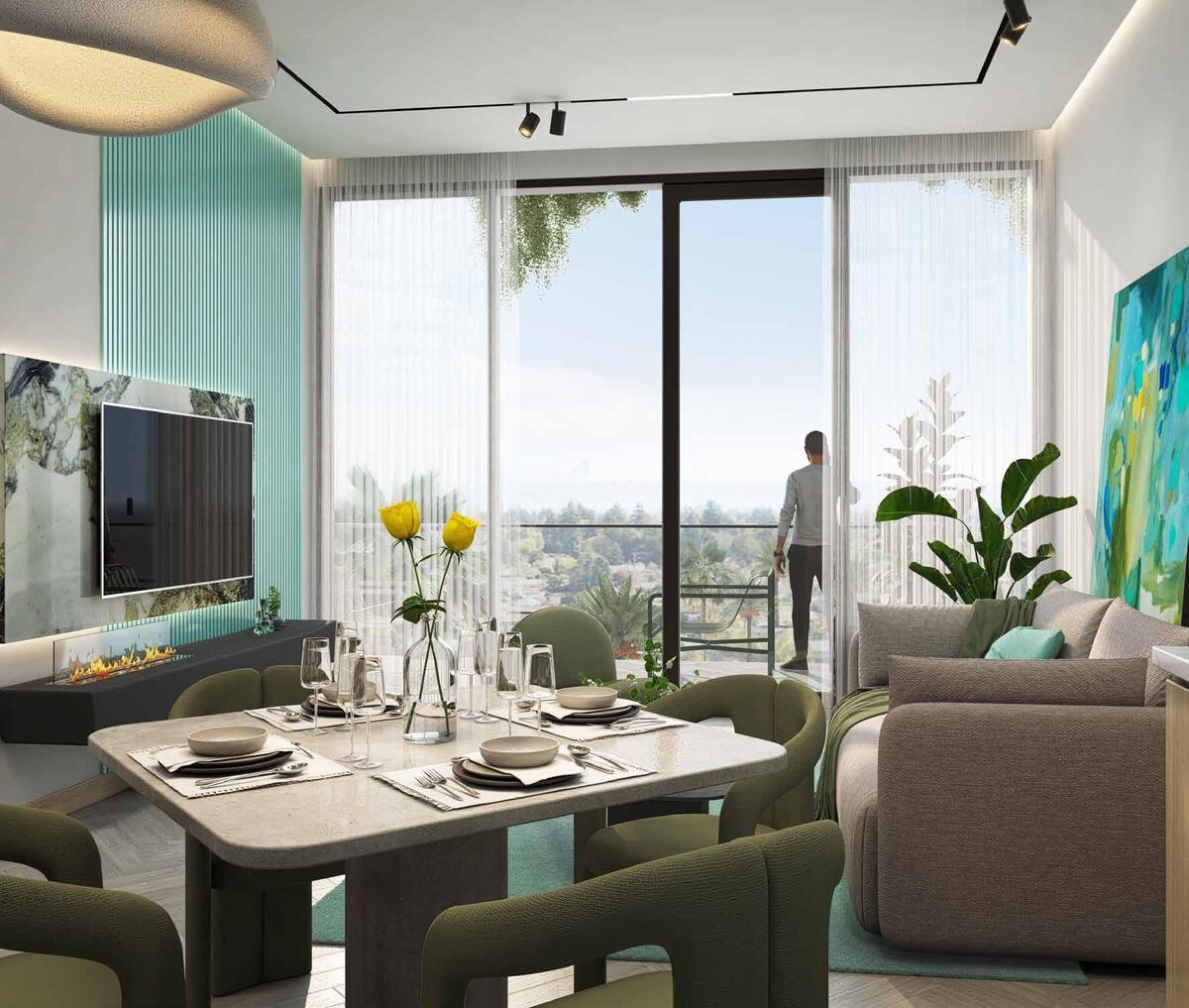 Apartment, 82.71m² in Dubai, UAE [ID: 1102-77119b42]