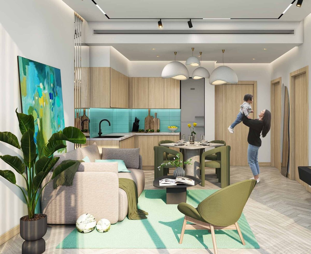 Apartment, 82.71m² in Dubai, UAE [ID: 1102-77119b42]
