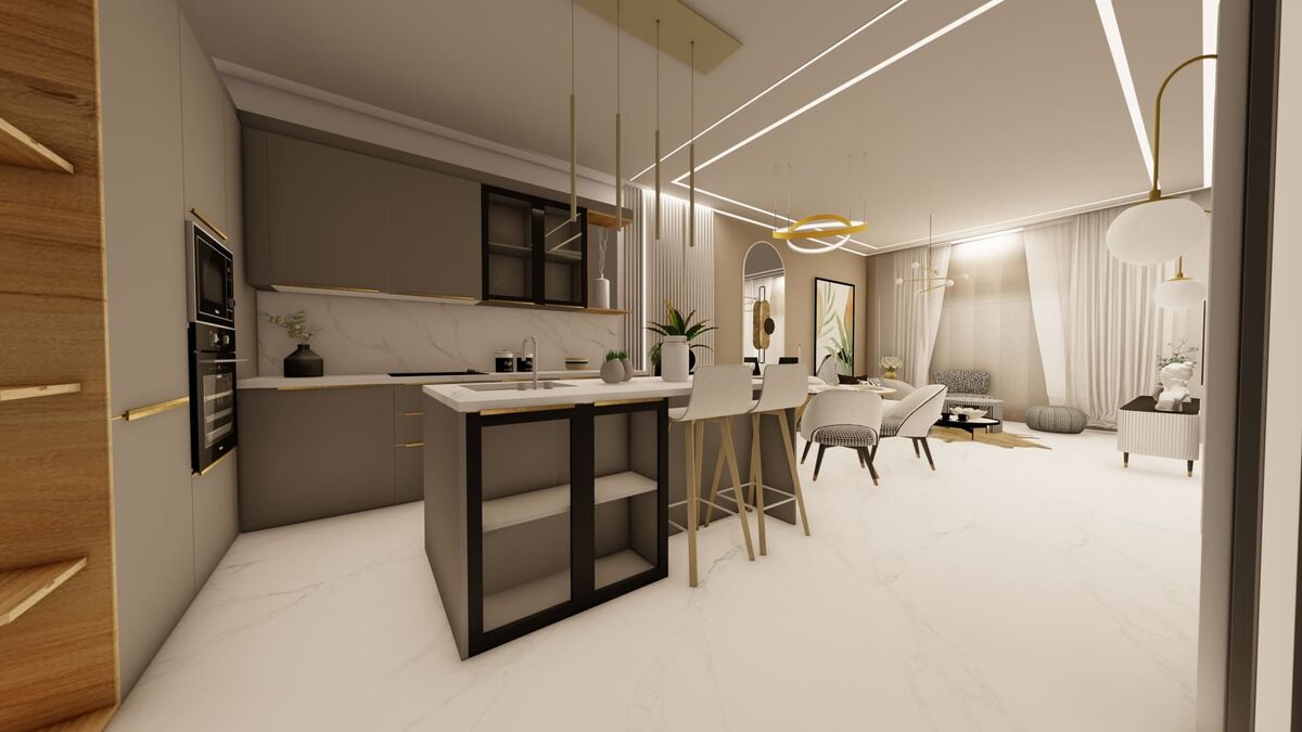 Apartment with 1 bedroom, 68.60m² in Dubai, UAE [ID: 1102-041e51e6]
