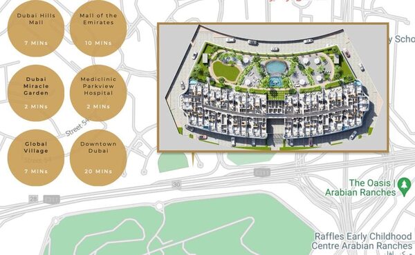 Apartament w Dubaj, Zjednoczone Emiraty Arabskie, 68.60m² - obraz 14