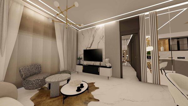 Apartament w Dubaj, Zjednoczone Emiraty Arabskie, 68.60m² - obraz 7