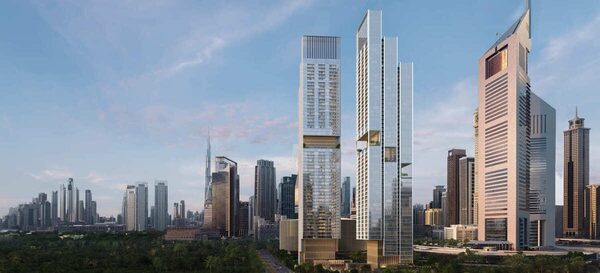Apartament w Dubaj, Zjednoczone Emiraty Arabskie, 80.47m²