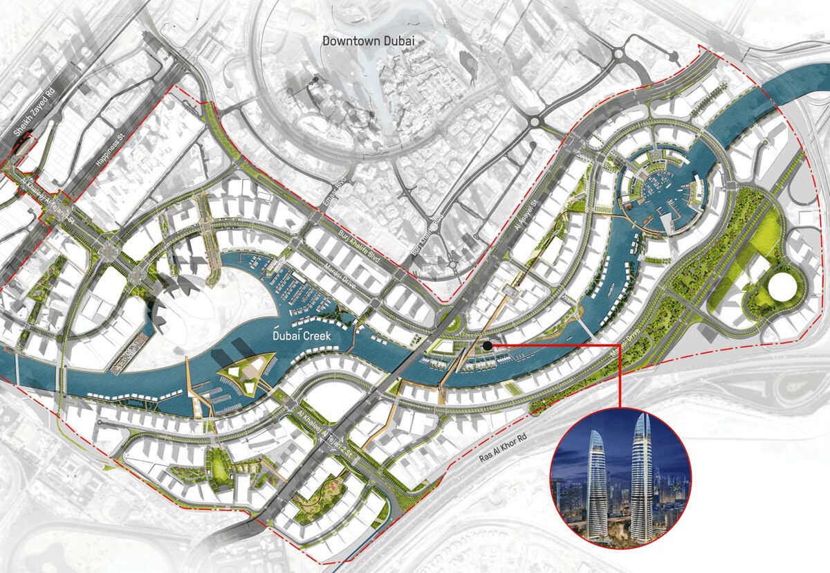 Apartment with 2 bedrooms, 57.01m² in Dubai, UAE [ID: 1102-72971da2]