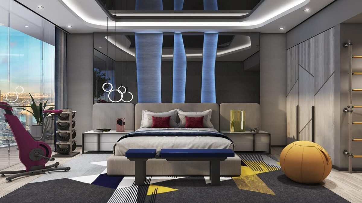 Apartament z 1 sypialnią, 129.63m² w Dubaj, Zjednoczone Emiraty Arabskie [ID: 1102-258f1726]