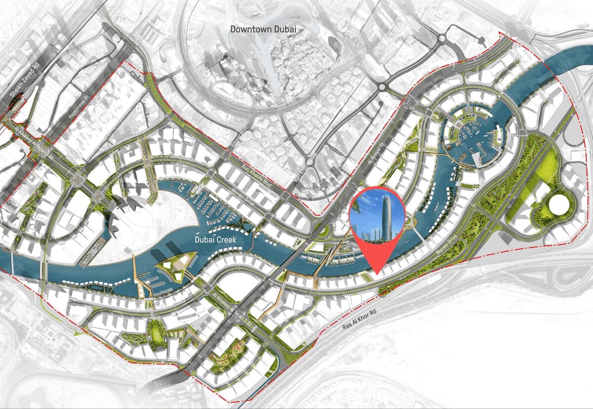 Apartament, 129.53m² w Dubaj, Zjednoczone Emiraty Arabskie [ID: 1102-9388ebde]