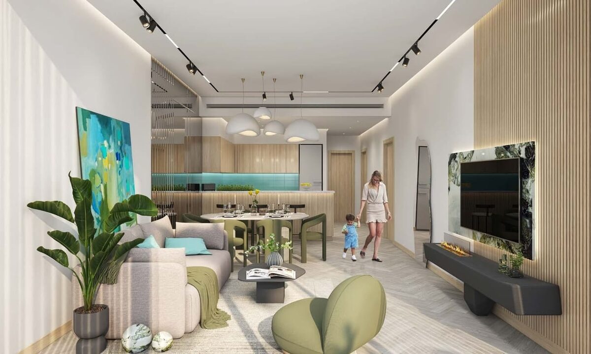 Apartament z 1 sypialnią, 57.57m² w Dubaj, Zjednoczone Emiraty Arabskie [ID: 1102-3546f2e5]