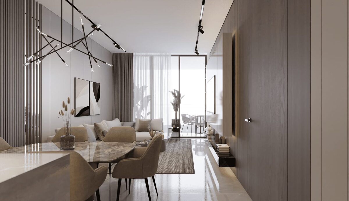Apartament z 1 sypialnią, 91.12m² w Dubaj, Zjednoczone Emiraty Arabskie [ID: 1102-f745bd69]